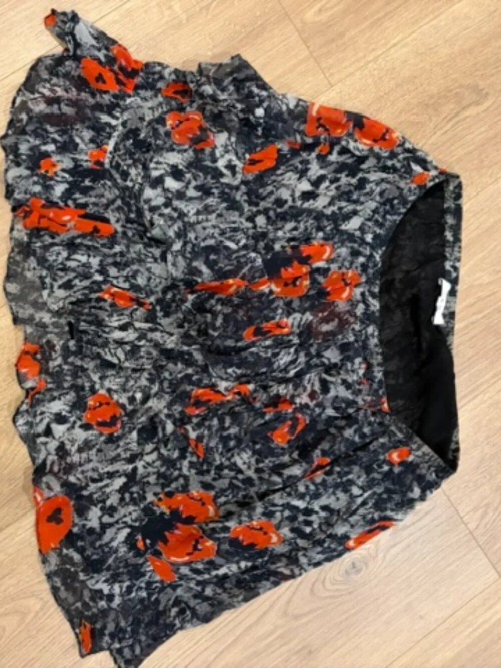 IRO Vanila floral ruffle boho mini skirt Size EU 40 / Medium / US 8